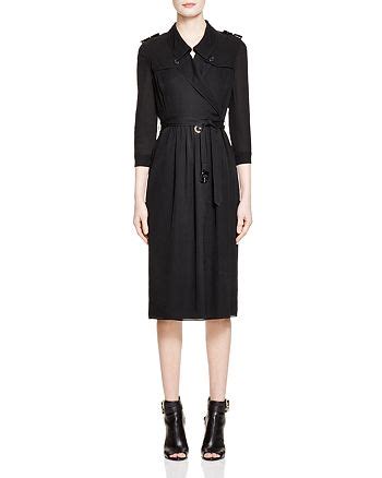 burberry agatha silk trench dress|Burberry Agatha Silk Trench Dress Women .